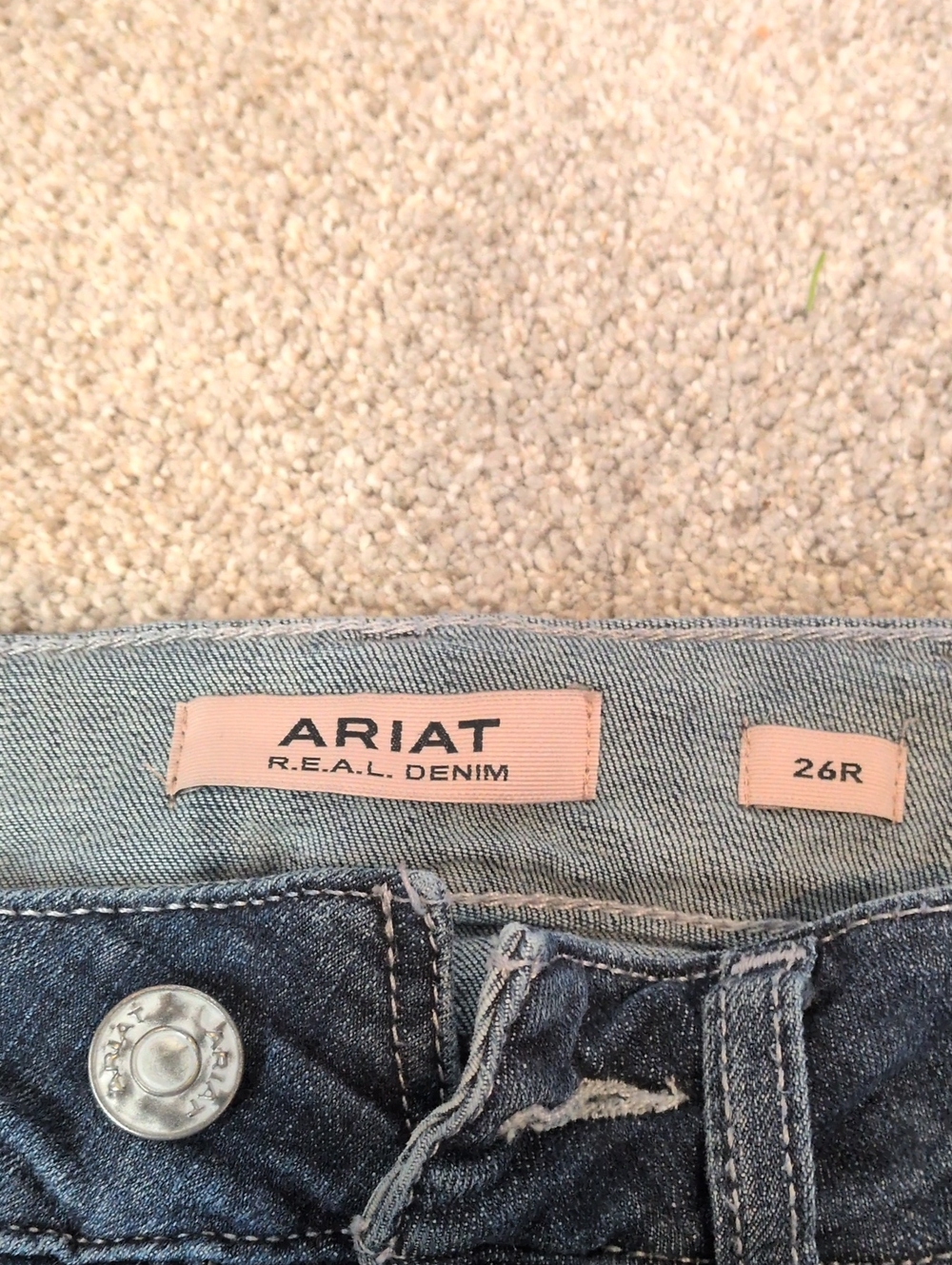 Ariat Women's Light Blue Perfect Rise Boot Cut Jeans